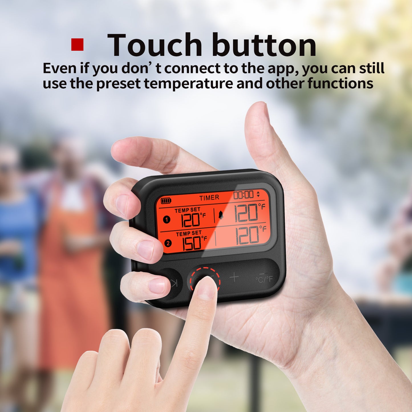 BF-20 Dual-Probes Meat Thermometer