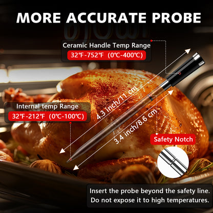 BF-40 Pro Wireless Meat Thermometer