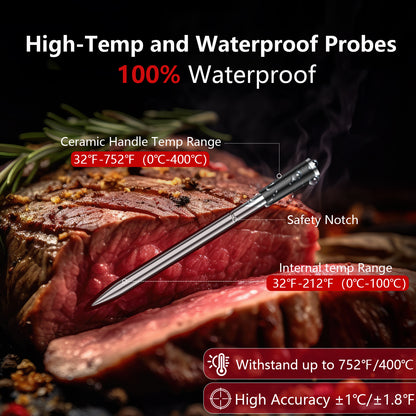 BF-60 Twin Probe Wireless Meat Thermometer