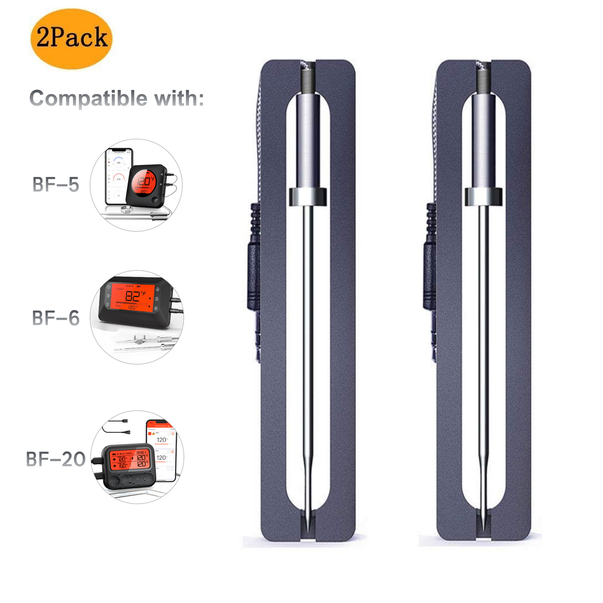 Replacement Bfour Probes (x2) for BF-5 BF-6 BF-20