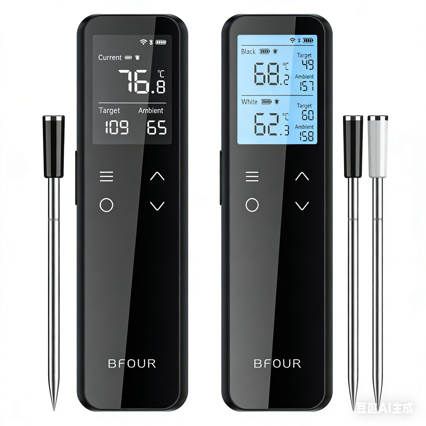 BF-70 Wi-Fi Wireless Meat Thermometer【1 Probe】