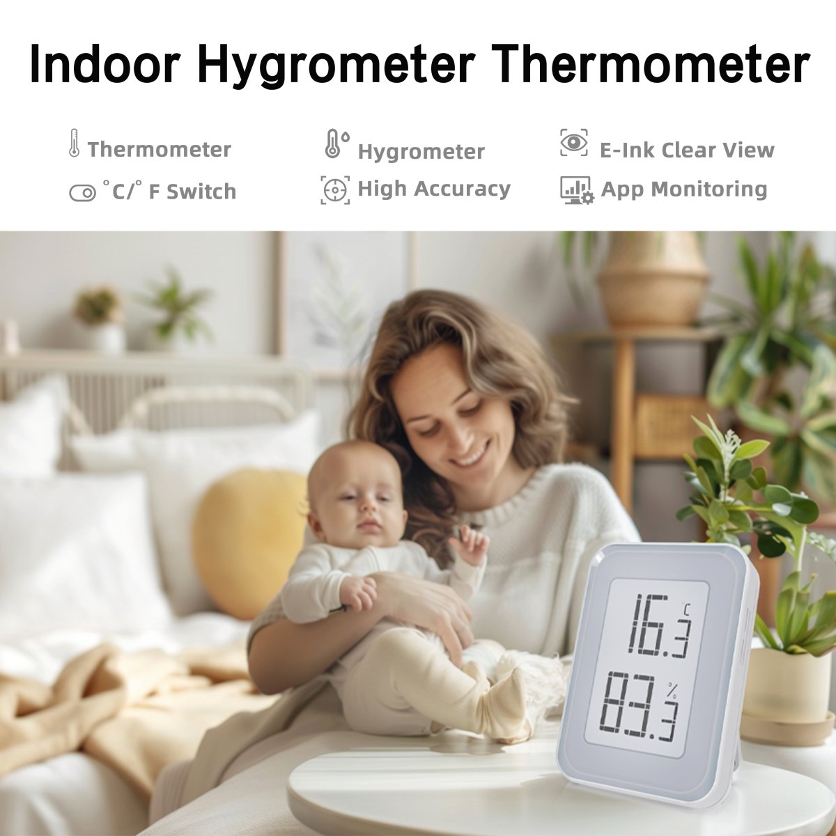 BF - 11 Digital Indoor Thermo - Hygrometer - BFOUR