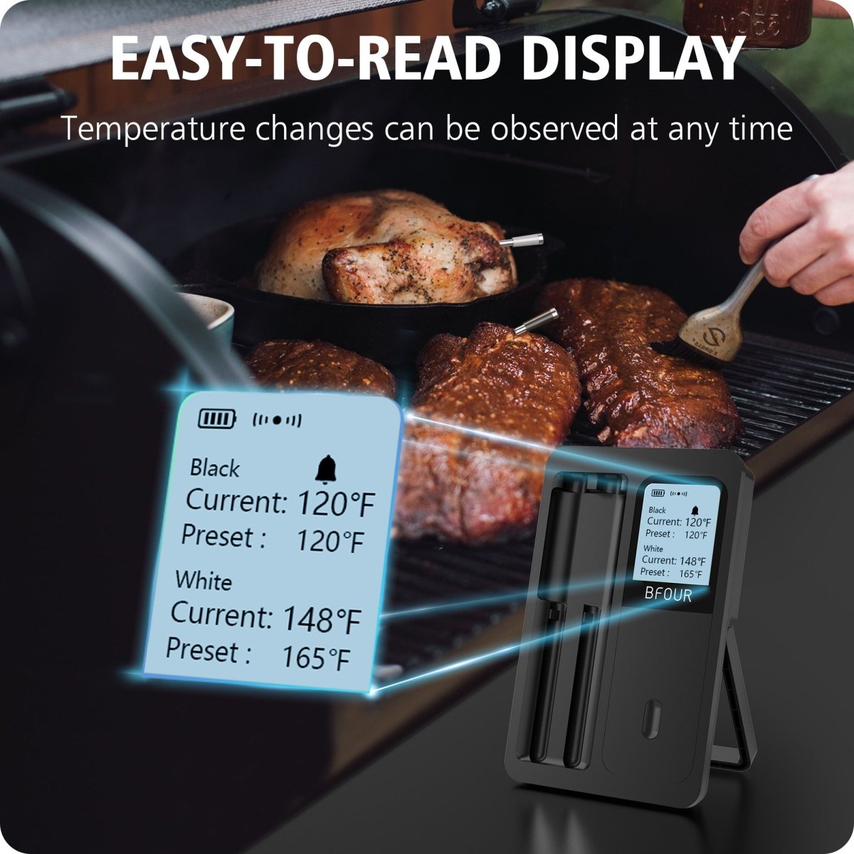 BF - 40 Wireless Meat Thermometer - BFOUR