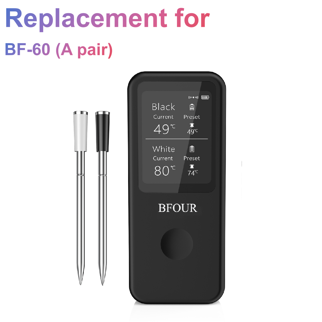 Replacement Bfour Wireless Probes for BF-30/BF-40/BF-60